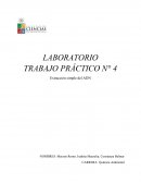 LABORATORIO TRABAJO PRÁCTICO N° 4 Extracción simple del ADN