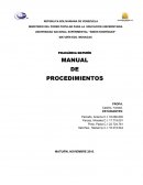 MANUAL DE POLÍTICAS, NORMAS Y PROCEDIMIENTOS DE LAS FUNCIONES DE LOS DEPARTAMENTOS