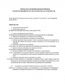 El día sábado 25 de Febrero de dos mil diez y siete (2017), a las 2:00 p.m. con el siguiente orden del día: