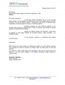 Representante Legal de Organismo Técnico de Capacitación - OTEC -.