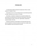 Portafolio. En este presente portafolio representa las experiencias vividas en nuestra práctica en el Hospital la Florida