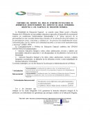 FUNCIONES DEL DOCENTE DEL ÁREA DE ATENCIÓN DIFICULTADES DE APRENDIZAJE ESPECIFICAMENTE DEL SERVICIO DE AULAS INTEGRADAS ADSCRITAS A LOS PLANTELES DE EDUCACIÓN PRIMARIA.