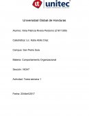 Tarea Comportamiento Organizacional