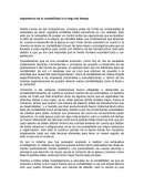 Importancia de la contabilidad a lo largo del tiempo