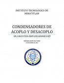 Capacitores de acoplo y desacoplo