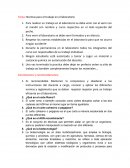 Tema: Normas para el trabajo en el laboratorio