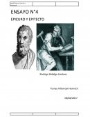 ENSAYO N°4 EPICURO Y EPITECTO