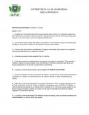 Entrevista a un Ing. Mecatronico