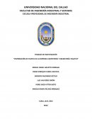 Distribución de planta en la empresa carpintería y ebanistería Tasayco