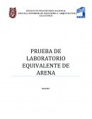 PRUEBA DE LABORATORIO EQUIVALENTE DE ARENA