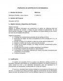 PROPUESTA DE ANTEPROYECTO DE RESIDENCIA