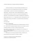 Contrato individual de trabajo por obra determinada