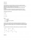 Análisis teórico caída libre