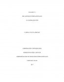 TALLER N° 1 RELACIONES INTERNACIONALES LA GLOBALIZACIÓN