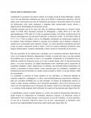 Ensayo sobre la educación sexual