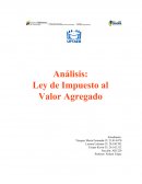 Análisis de la Ley de Impuesto al Valor Agregado