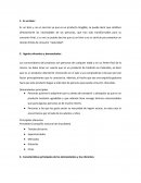 Características principales de los demandantes y los oferentes
