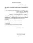 Modelo de solicitud Desafiliación Sindical