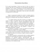 Plantamiento del problema de niños con cancer