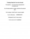 Trabajo final de Servicio Social.