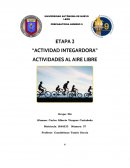 Actividades al aire libre de biologia