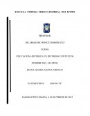 MÍ APRENDIZAJE DE LA HISTORIA EN DIVERSOS CONTEXTOS