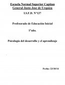 Psicología del desarrollo y el aprendizaje