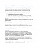 De la Psicologia Evolutiva a la Psicologia del Curso Vital