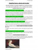 Angelina fuera y dentro de la obra