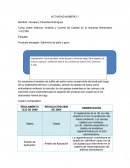 Actividad 1 sena Producto escogido: Salchicha de pollo y pavo