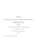 UNIDAD 1 ACT. 2 EXITO Y FRACASO DE LAS FRANQUICIAS