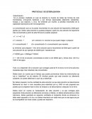 Protocolo de esterilización de alimentos