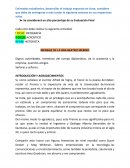 Estimados estudiantes, desarrollar el trabajo expuesto en clase, considere que debe de entregarse a más tardar la siguiente semana en sus respectivas aulas.