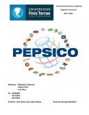 En el anio 1965, PepsiCola se fusiona con la empresa FritoLay, una empresa que comercializa y vende chips de maíz, papas fritas y otros bocadillos, originando el nombre de PepsiCo