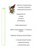Ensayo Innovación y Cambio