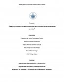 Caja programadora de valores resistivos para la simulación de sensores en un motor