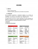 Calcular la inversión y ganancia de la mercadería de las tiendas.