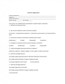 Instrucciones: lee cuidadosamente cada pregunta y responde según corresponda. Página 1