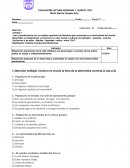 EVALUACIÓN LECTURA PERSONAL 1 QUINTO 2017