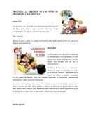 PROYECTO: LA OBESIDAD EN LOS NIÑOS DE PRIMARIA DE CHALAHUIYAPA