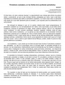 Periodismo ciudadano, y su inminente peligro