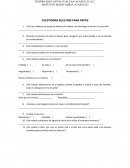 Cuestionario BULLYING PARA PAPÀS