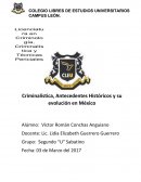 Criminalistica historia y evolucion en mexico