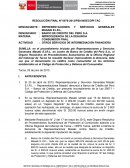 OTROS SERVICIOS DE INTERMEDIACIÓN FINANCIERA