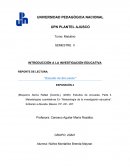 REPORTE DE LECTURA: “Estudio de Encuesta”
