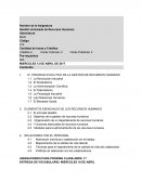 ELEMENTOS ESENCIALES DE LOS RECURSOS HUMANOS