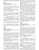 COMO REDACTAR UN INFORME a pasos