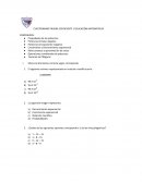 Prueba de Potencia y Notación Científica