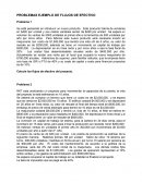 PROBLEMAS EJEMPLO DE FLUJOS DE EFECTIVO