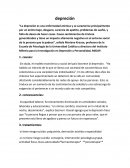 Deprecion y estres en Chile.